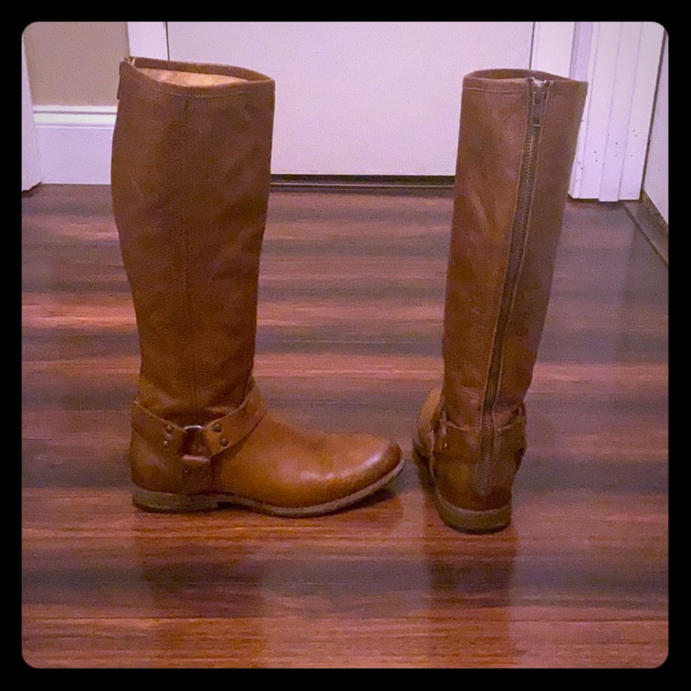 Frye Philip Harness Tall Riding Boot
